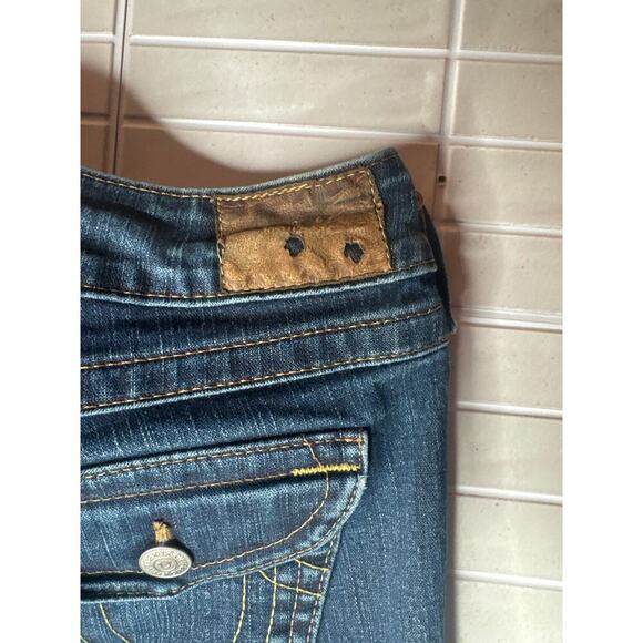 True Religion Boot Cut Jeans Women’s Size 30 Dark Wash - Picture 7 of 10